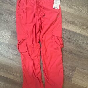 Lululemon Athletica Pink Cargo Pants